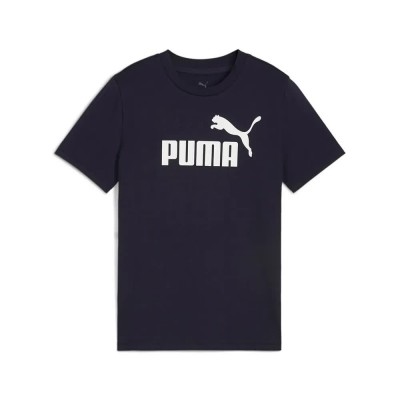 тениска,детски,тениски,puma,684906,ess,nº1,logo,short,sleeve,t,shirt,black,(new,navy)