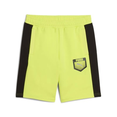 къси,панталони,детски,панталони,puma,active,sports,graphic,sweat,shorts,lemon,sherbert,(yellow)