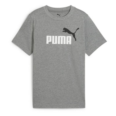 тениска,детски,тениски,puma,ess,2,color,nº1,logo,short,sleeve,t,shirt,medium,gray,heather,(grey)