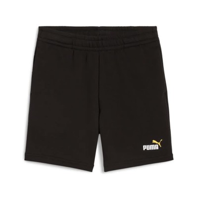 къси,панталони,детски,панталони,puma,ess,2,color,nº1,logo,sweat,shorts,black,sunny,yellow,(black)