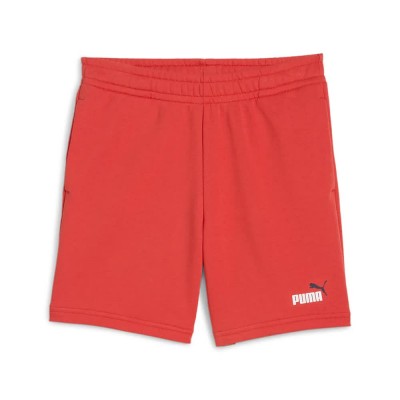 къси,панталони,детски,панталони,puma,ess,2,color,nº1,logo,sweat,shorts,red,fire,(red)