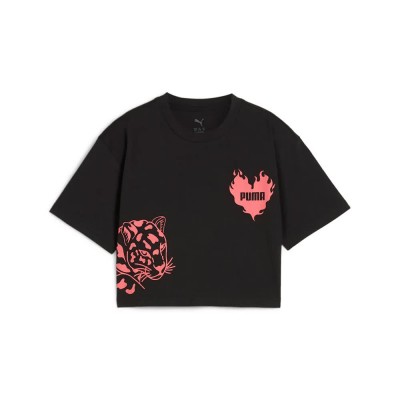 тениска,детски,тениски,puma,ess,graphic,short,sleeve,t,shirt,black