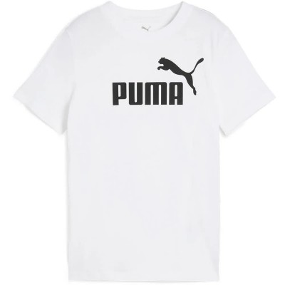 тениска,детски,тениски,puma,ess,nº1,logo,short,sleeve,t,shirt,white