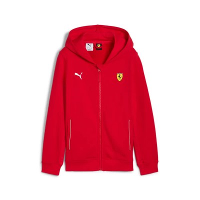 суичър,детски,блузи,puma,ferrari,race,hoodie,red