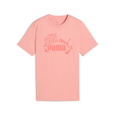 тениска,детски,тениски,puma,flaming,love,graphic,short,sleeve,t,shirt,pink,fruit,(pink)