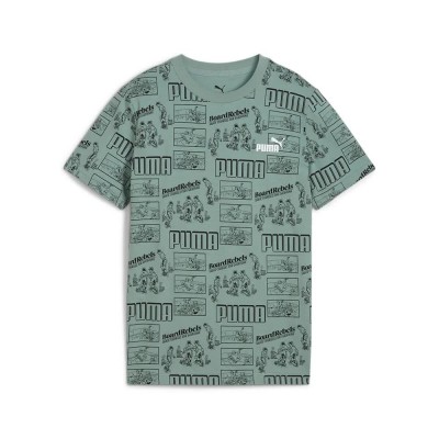 тениска,детски,тениски,puma,mid,90s,aop,short,sleeve,t,shirt,green,moon,(green)