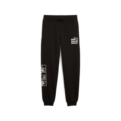 анцуг,детски,панталони,puma,mid,90s,sweat,pants,black