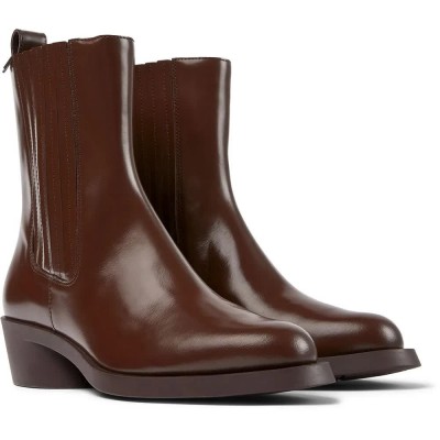 дамски,боти,дамски,високи,обувки,за,ходене,camper,bonnie,booties,bordeaux,(red)