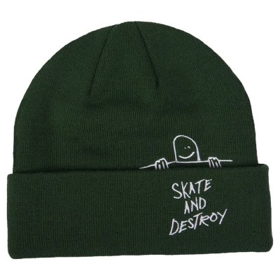 шапка,всички,шапки,thrasher,gonz,sad,flod,beanie,green,(forest,green)