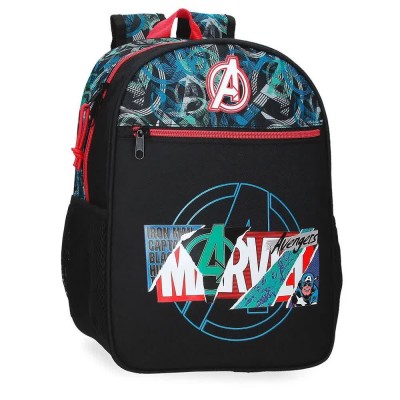 юношеска,раница,раници,marvel,shield,33,cm,junior,backpack,black
