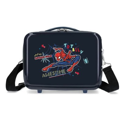 несесер,тоалетни,принадлежности,marvel,adapt,abs,spiderman,totally,awesome,wash,bag,blue
