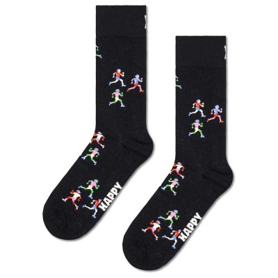 чорапи,мъжки,чорапи,happy,socks,7,days,gift,set,crew,socks,7,pairs,black