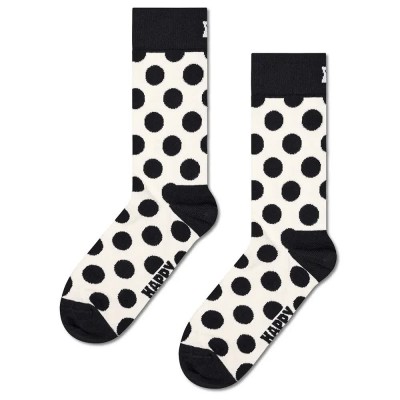 чорапи,мъжки,чорапи,happy,socks,big,dot,crew,socks,white,(white)