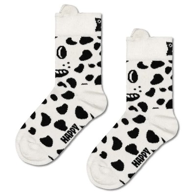 чорапи,детски,чорапи,happy,socks,cat,&,dog,crew,socks,2,pairs,white,(white)
