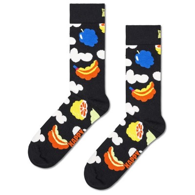 чорапи,мъжки,чорапи,happy,socks,cloudy,fruit,crew,socks,black
