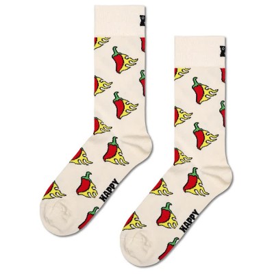 чорапи,мъжки,чорапи,happy,socks,hot,chili,crew,socks,white
