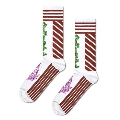 чорапи,мъжки,чорапи,дамски,чорапи,happy,socks,hyper,sneaker,crew,socks,white,(white)