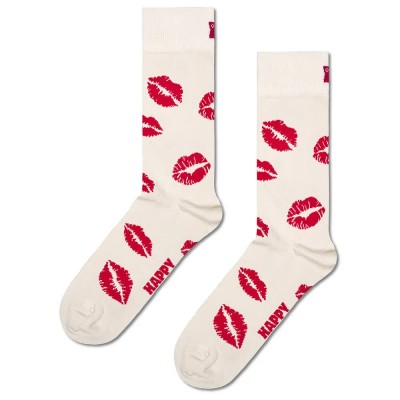 чорапи,мъжки,чорапи,happy,socks,kisses,crew,socks,white,(white)