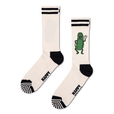 чорапи,мъжки,чорапи,happy,socks,pickles,crew,socks,beige