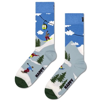 чорапи,мъжки,чорапи,happy,socks,snowboard,crew,socks,blue