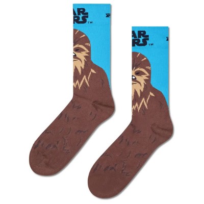 чорапи,мъжки,чорапи,happy,socks,star,wars,chewbacca,socks,brown,(multicolor)