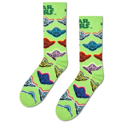 чорапи,мъжки,чорапи,happy,socks,star,wars,yoda,socks,green,(multicolor)