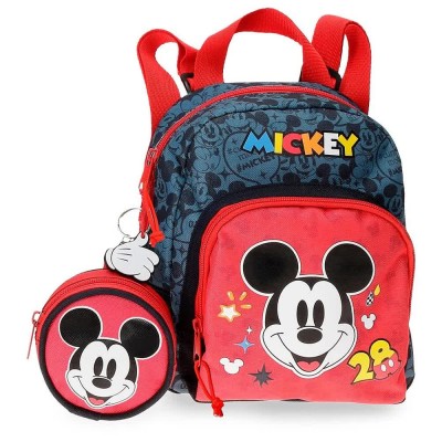 юношеска,раница,раници,disney,mickey,get,moving,junior,backpack,blue,(multicolor)