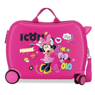 куфари,disney,enjoy,minnie,icon,34l,trolley,bag,pink,(pink)