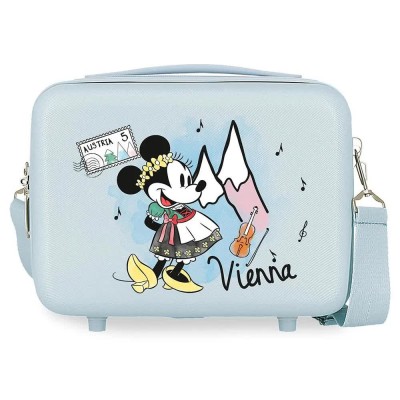несесер,тоалетни,принадлежности,disney,let´s,travel,minnie,vienna,wash,bag,blue,(blue)