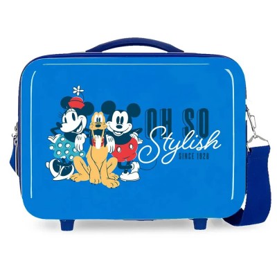 несесер,тоалетни,принадлежности,disney,mickey,&,minnie,oh,so,stylish,wash,bag,blue