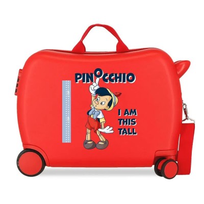 куфари,disney,pinocchio,34l,trolley,bag,red