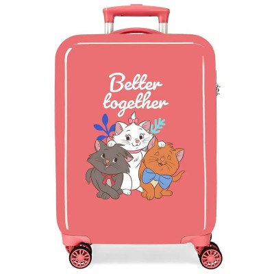 куфари,disney,aristocats,better,together,55,cm,34l,trolley,bag,red,(red)