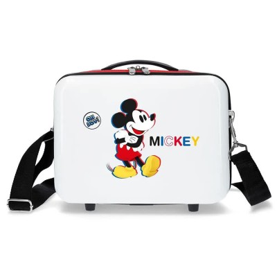 несесер,тоалетни,принадлежности,disney,mickey,3d,wash,bag,white,(white)
