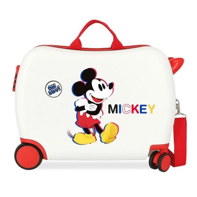 куфари,disney,mickey,3d,34l,trolley,bag,white,(white)