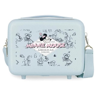 несесер,тоалетни,принадлежности,disney,minnie,american,darling,wash,bag,blue,(blue)