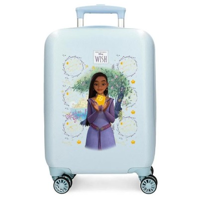 куфари,disney,wish,watch,us,shine,50,cm,33l,trolley,bag,blue