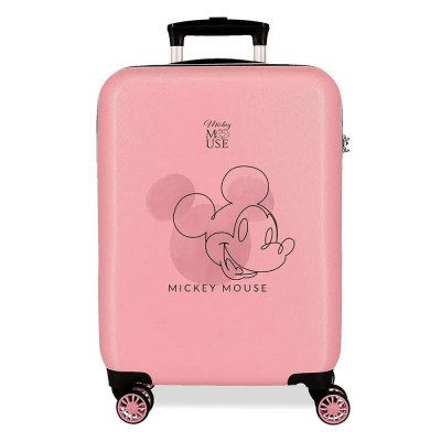 куфари,disney,mickey,outline,55,cm,34l,trolley,bag,pink,(pink)
