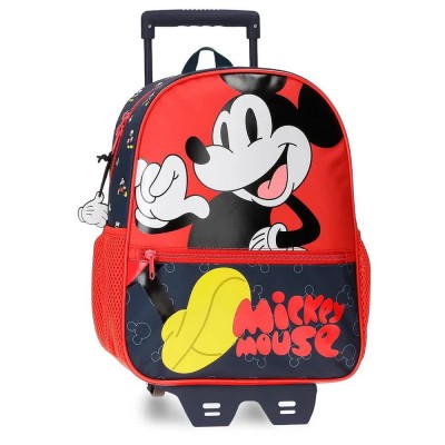 куфари,disney,mickey,mouse,fashion,28,cm,trolley,bag,multicolor