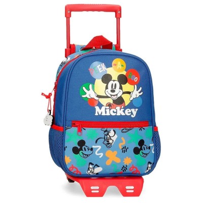 куфари,disney,mickey,peek,a,boo,trolley,bag,blue,(blue)