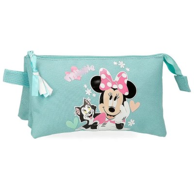 канцеларски,принадлежности,disney,minnie,&,figaro,pencil,case,blue