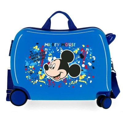 куфари,disney,mickey,colour,mayhem,34l,trolley,bag,blue