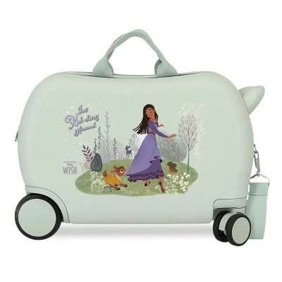 куфари,disney,wish,playing,with,valentino,24l,trolley,bag,green,(green)