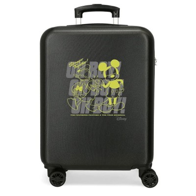 куфари,disney,mickey,oh,boy,55,cm,35l,trolley,bag,black,(black)