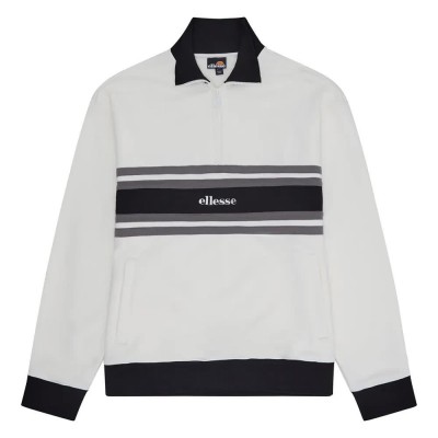 блуза,мъжки,пуловери,ellesse,cossoine,half,zip,sweatshirt,white