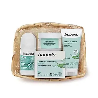 хигиена,коса,babaria,aloe,vera,crema,deodorant,rollon,crema,manos100ml,50ml,75ml,clear,(multicolor)