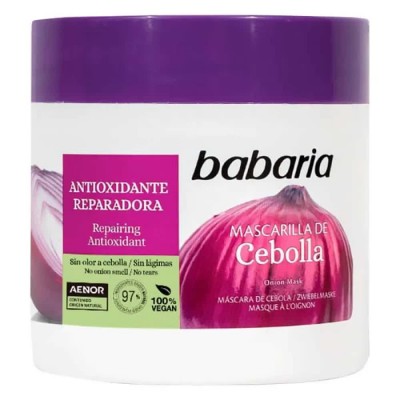хигиена,коса,babaria,odorless,onion,hair,mask,400ml,white,purple,(multicolor)