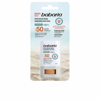козметика,за,защита,от,слънце,babaria,sunscreen,face,stick,spf50,clear,(white)
