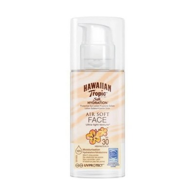 козметика,за,защита,от,слънце,hawaiian,tropic,silk,hydration,air,soft,face,spf30,sun,lotion,50ml,beige,(multicolor)