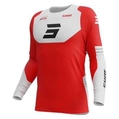 блуза,с,дълъг,ръкав,мъжки,тениски,дамски,тениски,shot,contact,shield,long,sleeve,jersey,red,(red)