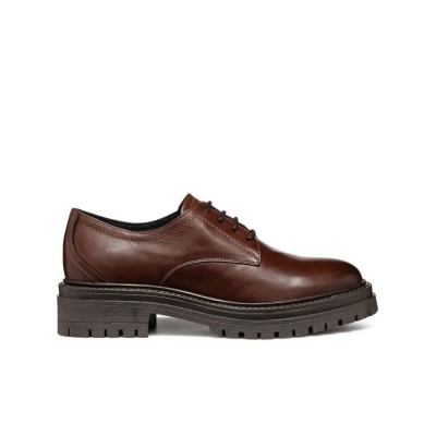обувки,дамски,обувки,geox,derbie,iridea,shoes,brown